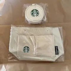 【新品】スターバックス2025バッグインバッグ&ポーチ