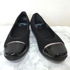 BRILLIANT 黒 23cm コンフォートシューズ 低反発 歩きやすい