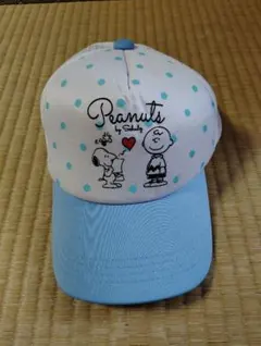PEANUTS キッズ キャップ 水玉 54-56cmのサムネイル