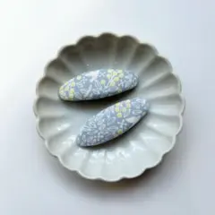 ハンドメイド　パッチンピン　no89 2点セット