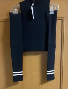 アームウォーマーSET ノースリーブニットトップス