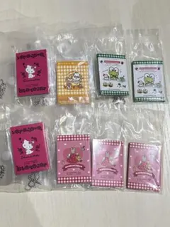 サンリオキャラクターズプロフィール帳　ガチャガチャ8個セット
