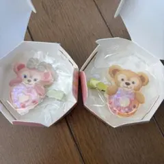 ダッフィー　シェリーメイ　ヘアクリップ