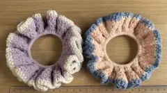 ハンドメイドシュシュ　2個セット