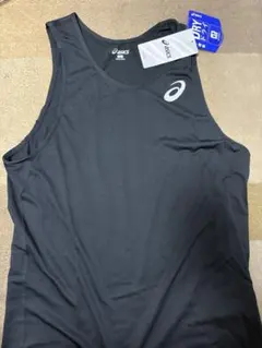 asics ブラック タンクトップ DRY XLサイズ