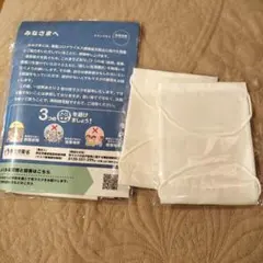 白ガーゼマスク　4枚