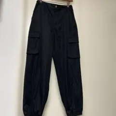ブラックカーゴパンツ中古品