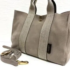美品 VIOLAd'ORO ショルダーバッグ トートバッグ 2way GINOのサムネイル