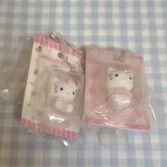 ハローキティ　パッケージミニチュアコレクション　ガチャガチャ　2点セット