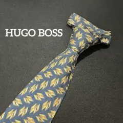 紺色系.シンプル【HUGO BOSS】ブランドネクタイ　ヒューゴボス hb70のサムネイル