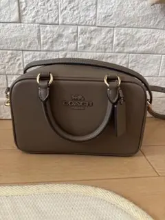 COACH サッチェルクロスボディ2wayバッグ スムースレザー