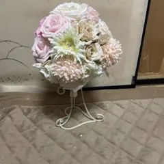 ウェディング アレンジメントブーケ ピンクホワイト