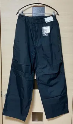 UNIQLO C ワイドパラシュートパンツ M ブラック