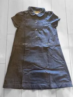 familiar f dash デニム 半袖ワンピース130cm