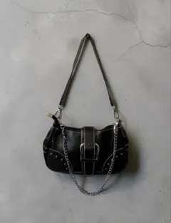 ハンドバッグ ショルダーバッグ Y2Kグランジ パンク 平成 ギャル お兄系