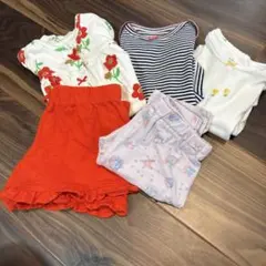 80〜18m ベビー服 まとめ売り ロンパース パンツのサムネイル