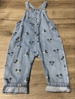 男の子　サロペット　ミッキー