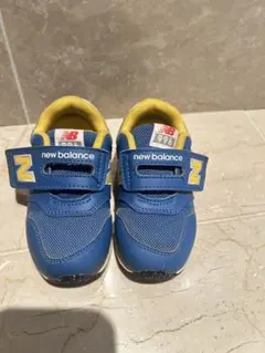 New Balance 996 キッズ スニーカー ブルー/イエロー　15cm
