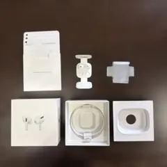 AirPods pro 空き箱　イヤーチップ(未使用)のみ