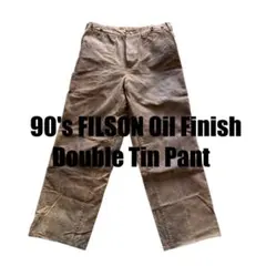 90's FILSON オイルパンツ ダブルニー オイルフィニッシュパンツのサムネイル