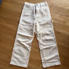 JaVa. アイボリー ワイドパンツ