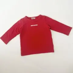 ミキハウmikihouse 日本製　ロゴ　カットソー　ロンT 子ども服　キッズ