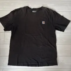 Carhartt ダークブラウン Tシャツ Lサイズ