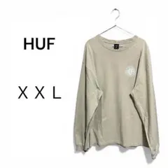 REGIONAL LS TEE / HUF ハフ ロンT ＸＸＬサイズ　コットン