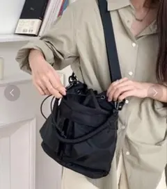 ammy.　エイミードット ダブルポケット　ミリタリー　ショルダーバッグ