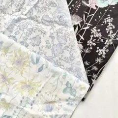 花柄綿生地 3枚セット　リバティ