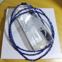 天然石　ラピスラズリネックレス