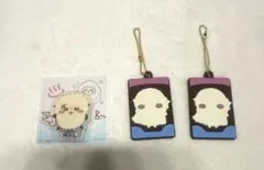 ちいかわアクリルシーンクリップ他　ラッコ　3点セット