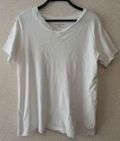 chocol raffine robe ホワイト Vネック Tシャツ