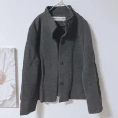 CHRISTIAN AUJARD ジャケット　カーディガン　ダークグレー　S