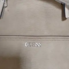 訳あり！新品GUESS ベージュ トートバッグ