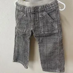 ズボン　パンツ　チェック柄　子供服　ベビー服　80㎝
