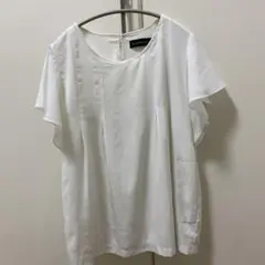 【最終価格】greenlabelrelaxingフレアスリーブブラウス ホワイト