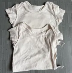 アカチャンホンポ　半袖ロンパース　肌着　2枚セット