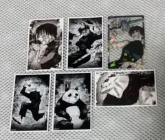 呪術廻戦　禪院真希　狗巻棘　パンダ　クリアカード　現場写真