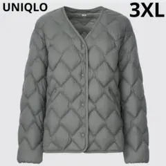 UNIQLO ウルトラライトダウンリラックスジャケット 3XL オリーブ