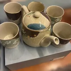 有田焼 急須と湯呑み5個セット