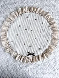カフマット♡プレッツェル　ケーキ　パン刺繍/ハンドメイド/犬用のサムネイル