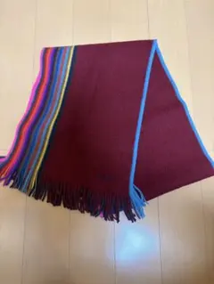Paul Smith マフラー ボルドー マルチストライプのサムネイル