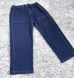 GRAMICCI デニムルーズテーパードパンツ　ジーンズ　ストレッチ