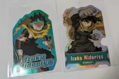 僕のヒーローアカデミア 緑谷出久 ステッカー 2枚セット