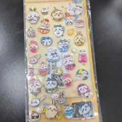 ちいかわ　ハチワレ　かわいいキャラクター ステッカーセット