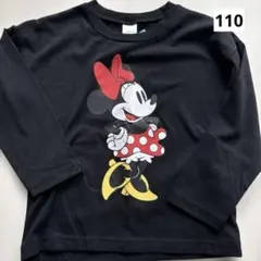 Disney ディズニー ミニーマウス 長袖カットソー　110cm