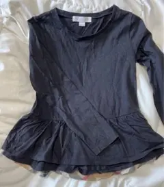 バーバリー トップス ロング Tシャツ