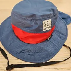 ハット ネイビー レッド 52cm