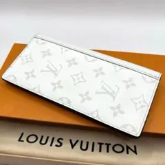 美品】ルイヴィトン タイガラマ ポルトフォイユブラザ 長財布 ホワイト